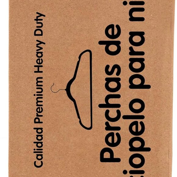 50 Pack Ultra-Slim Grey Velvet Hangers - 11 Inch Non-Slip Kids Closet Solution - Picture 10 of 12